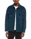 Theory Wool & Cashmere-blend Coat In Blue