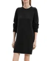 Theory Wool-cashmere Sweater Dress In Mink