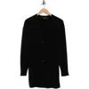 Theory Wool & Cashmere Long Cardigan In Black