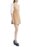 Theory Wrap Skirt Mini Dress