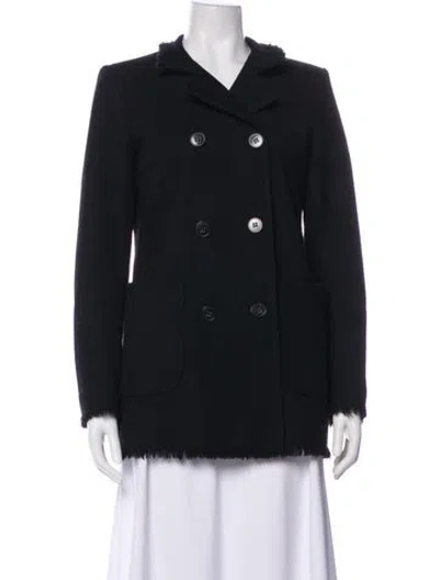 Pre-owned Theory Wool Blazer In Black