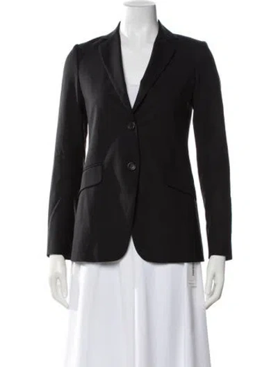 Pre-owned Theory Wool Blazer In Black