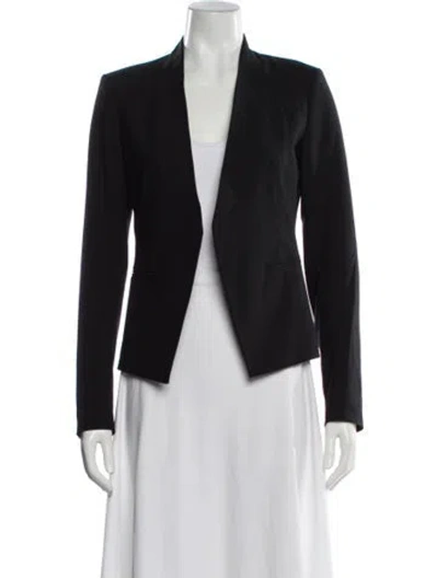 Pre-owned Theory Wool Blazer In Black