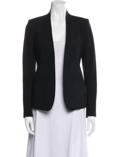 Pre-owned Theory Wool Blazer In Black