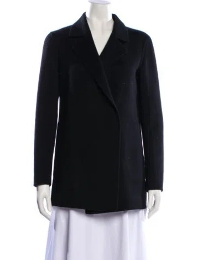 Pre-owned Theory Wool Blazer In Black
