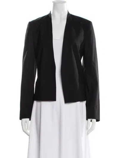 Pre-owned Theory Wool Blazer In Black