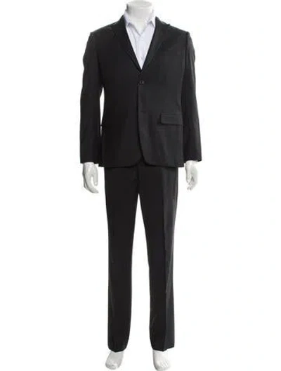 Pre-owned Theory Wool Blazer In Black