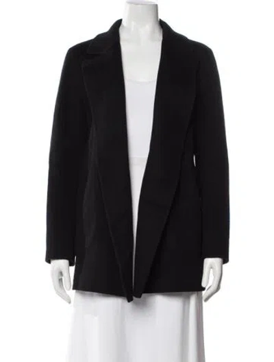 Pre-owned Theory Wool Blazer In Black