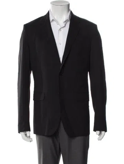Pre-owned Theory Wool Blazer In Black
