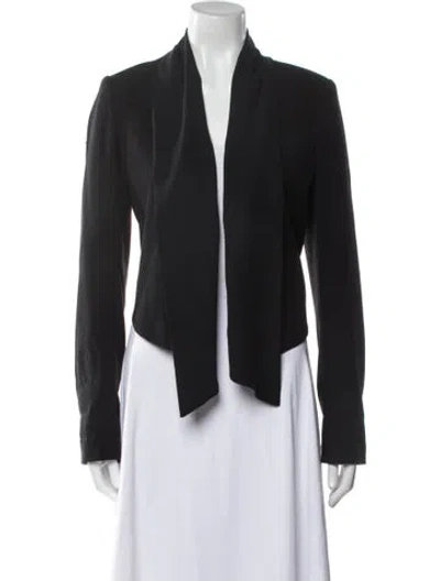 Pre-owned Theory Wool Blazer In Black