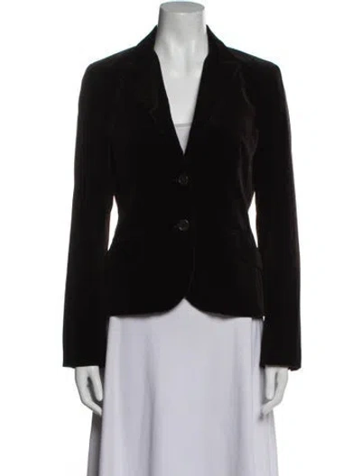 Pre-owned Theory Wool Blazer In Black