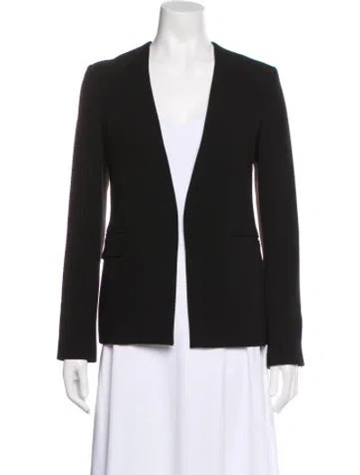 Pre-owned Theory Wool Blazer In Black
