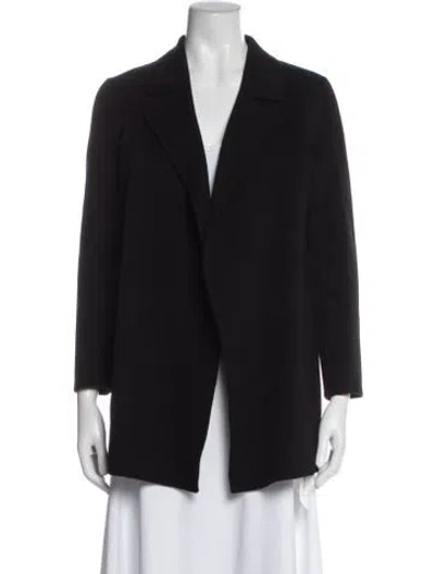 Pre-owned Theory Wool Blazer In Black