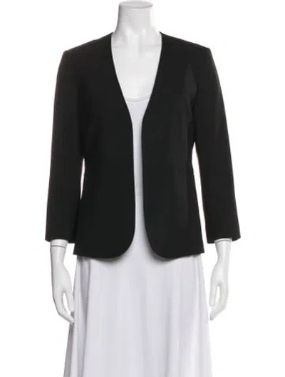 Pre-owned Theory Wool Blazer In Black