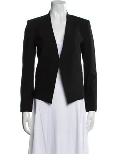 Pre-owned Theory Wool Blazer In Black