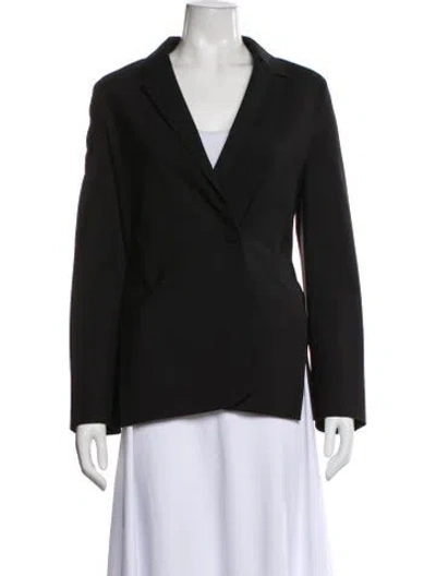 Pre-owned Theory Wool Blazer In Black