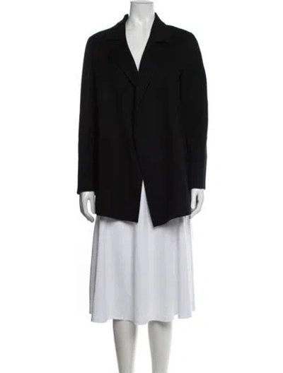 Pre-owned Theory Wool Blazer In Black