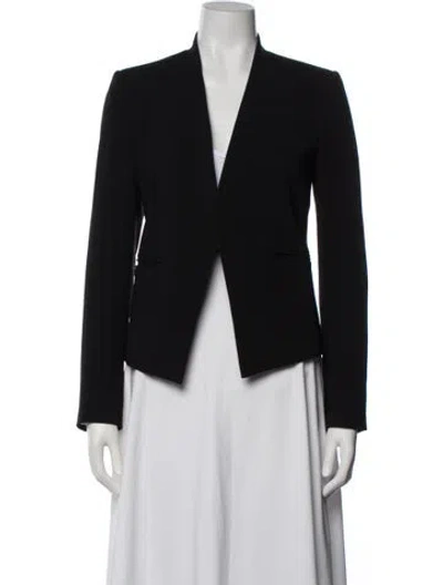 Pre-owned Theory Wool Blazer In Black