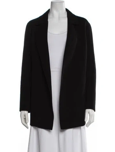 Pre-owned Theory Wool Blazer In Black