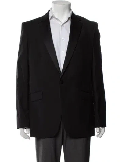 Pre-owned Theory Wool Blazer In Black