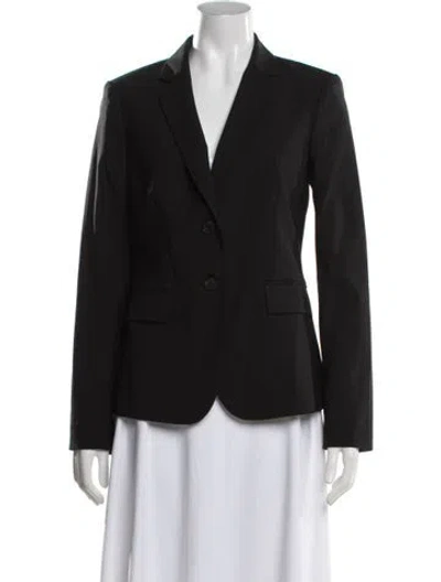 Pre-owned Theory Wool Blazer In Black