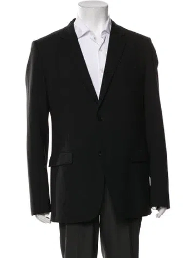 Pre-owned Theory Wool Blazer In Black