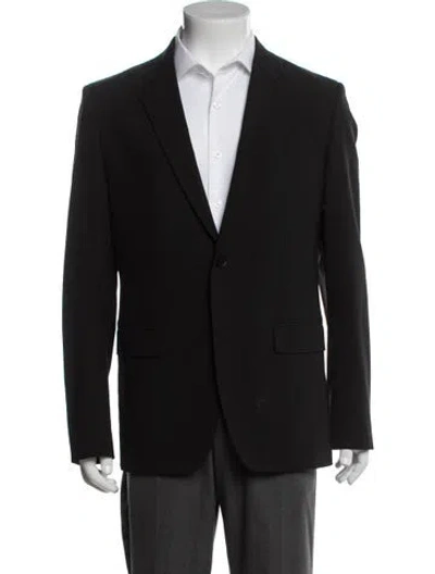 Pre-owned Theory Wool Blazer In Black