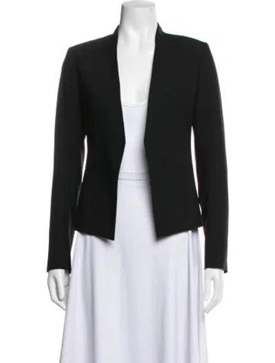 Pre-owned Theory Wool Blazer In Black