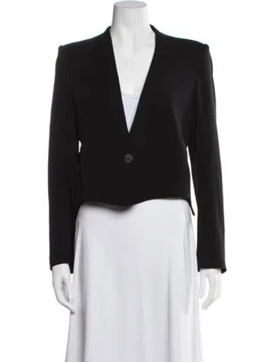 Pre-owned Theory Wool Blazer In Black