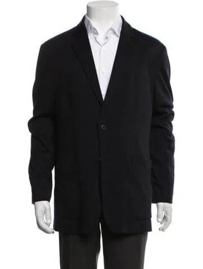 Pre-owned Theory Wool Blazer In Black