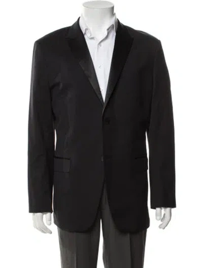 Pre-owned Theory Wool Blazer In Black