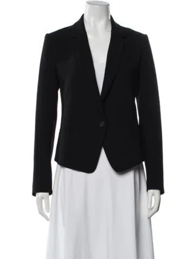 Pre-owned Theory Wool Blazer In Blue