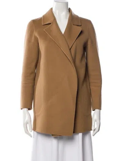 Pre-owned Theory Wool Blazer In Brown