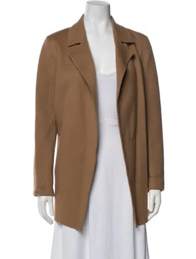 Pre-owned Theory Wool Blazer In Brown
