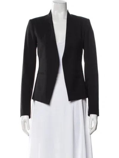Pre-owned Theory Wool Blazer In Gray