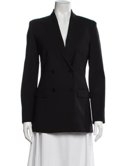 Pre-owned Theory Wool Blazer In Gray