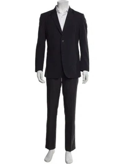 Pre-owned Theory Wool Blazer In Gray