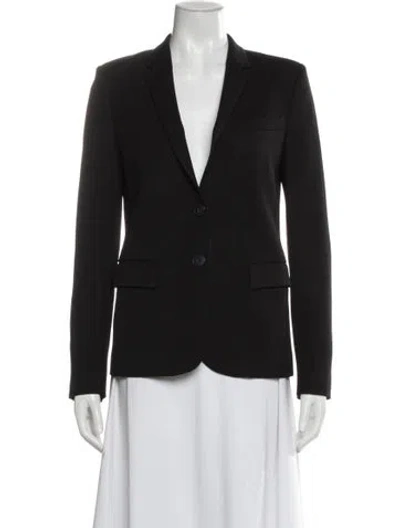 Pre-owned Theory Wool Blazer In Gray