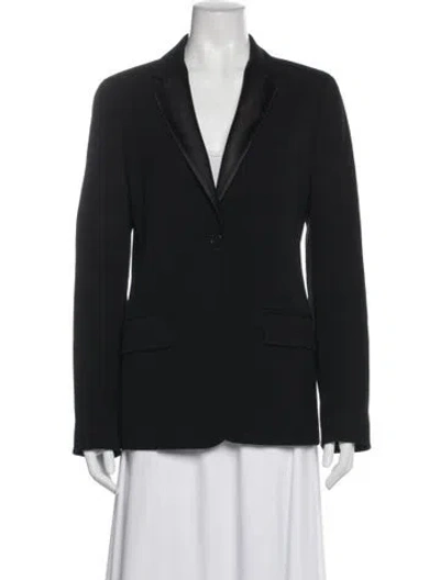 Pre-owned Theory Wool Blazer In Gray