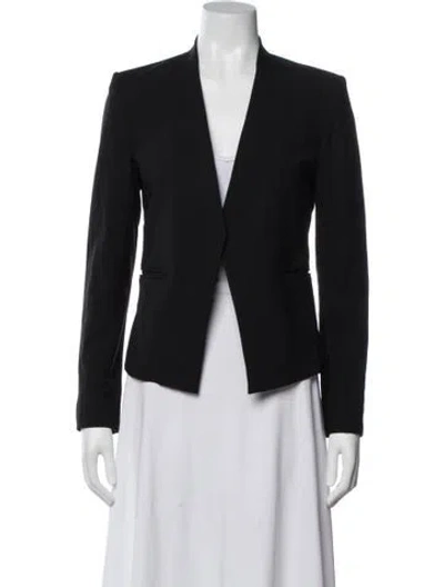 Pre-owned Theory Wool Blazer In Gray