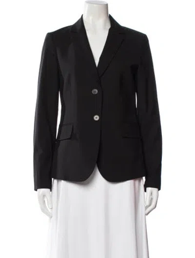 Pre-owned Theory Wool Blazer In Gray