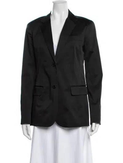 Pre-owned Theory Wool Blazer In Gray