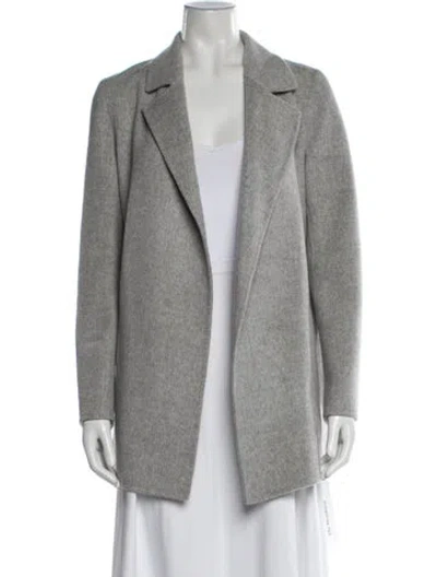 Pre-owned Theory Wool Blazer In Grey
