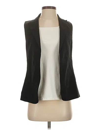Pre-owned Theory Wool Blazer Jacket In Black