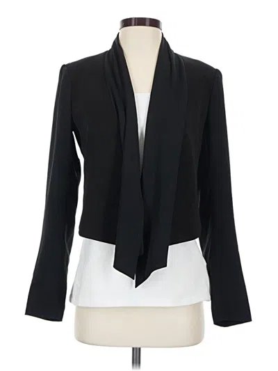 Pre-owned Theory Wool Blazer Jacket In Black