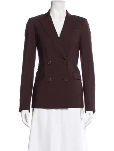 Pre-owned Theory Wool Blazer In Multi