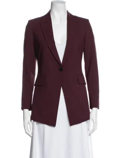 Pre-owned Theory Wool Blazer In Multi