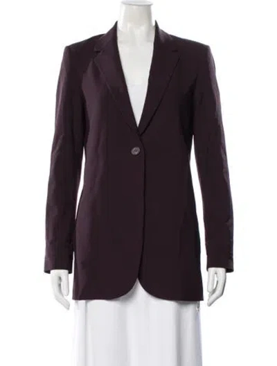 Pre-owned Theory Wool Blazer In Multi