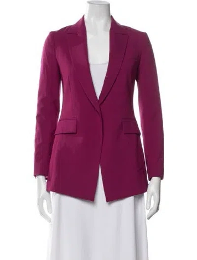 Pre-owned Theory Wool Blazer In Multi
