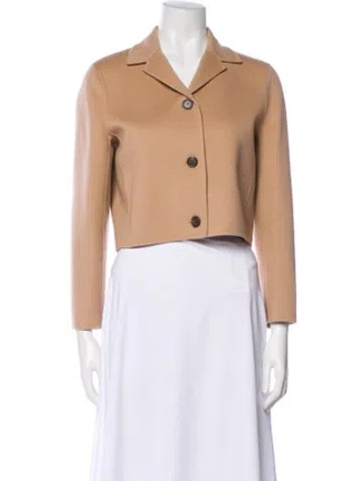 Pre-owned Theory Wool Blazer In Neutral